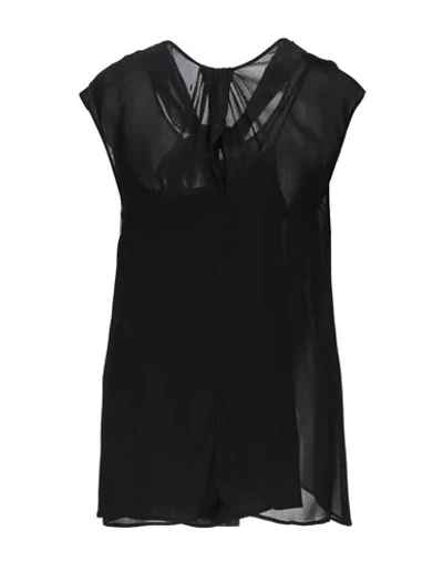 Shop Prada Woman Top Black Size 6 Silk