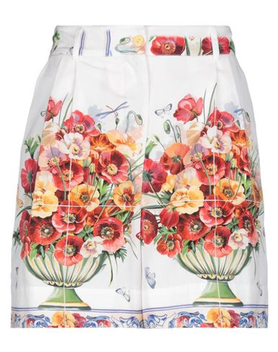 Shop Dolce & Gabbana Shorts & Bermuda Shorts In White