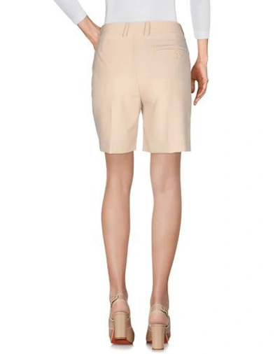 Shop Stella Mccartney Woman Shorts & Bermuda Shorts Sand Size 12-14 Wool In Beige