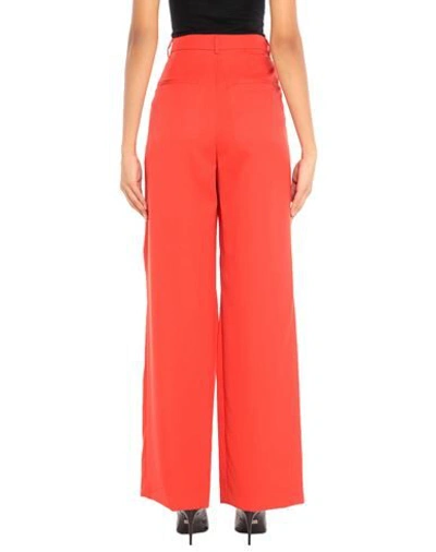 Shop Rochas Woman Pants Red Size 6 Wool