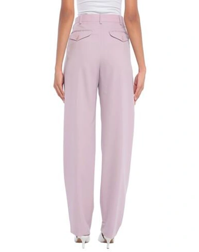 Shop Stella Mccartney Woman Pants Lilac Size 6-8 Wool, Elastane In Purple