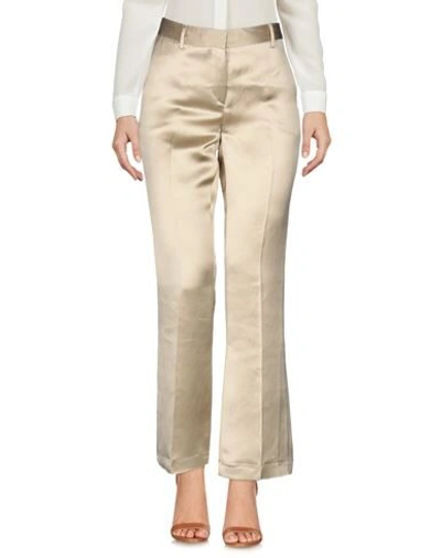 Shop L'autre Chose L' Autre Chose Woman Pants Beige Size 4 Linen, Viscose