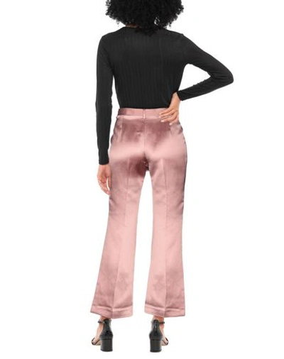 Shop L'autre Chose L' Autre Chose Woman Pants Pastel Pink Size 8 Linen, Viscose