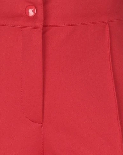 Shop Marco De Vincenzo Woman Pants Red Size 4 Polyester, Elastane, Polyamide