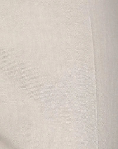 Shop Fabiana Filippi Woman Pants Dove Grey Size 8 Linen, Cotton, Elastane