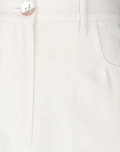 Shop Kenzo Pants In Ivory