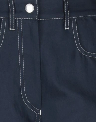 Shop Kenzo Pants In Dark Blue