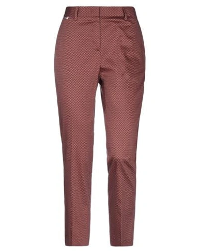 Shop Paul Smith Casual Pants In Rust