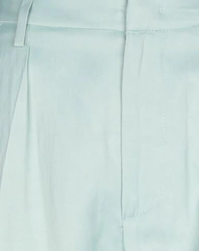 Shop Dondup Woman Pants Light Green Size 30 Viscose, Linen