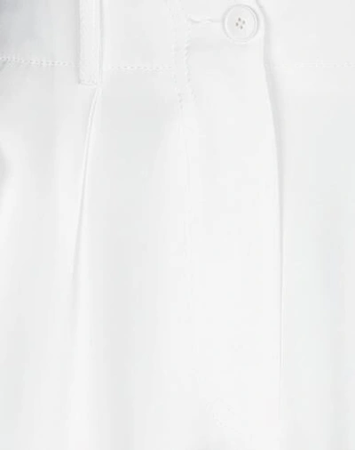 Shop Alberta Ferretti Woman Pants White Size 8 Acetate, Viscose
