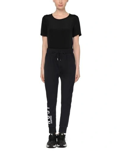 Dsquared2 Trousers With Logo In Black
