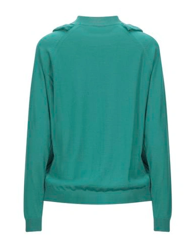 Shop Miu Miu Sweaters In Green