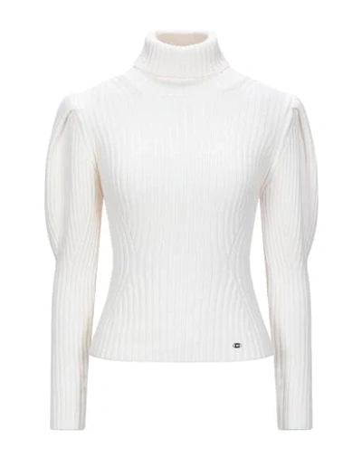 Elisabetta Franchi Turtleneck In White