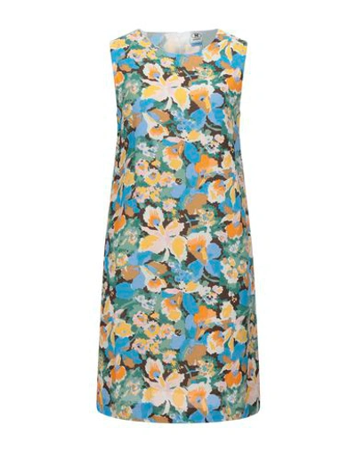 Shop M Missoni Woman Mini Dress Azure Size 10 Viscose