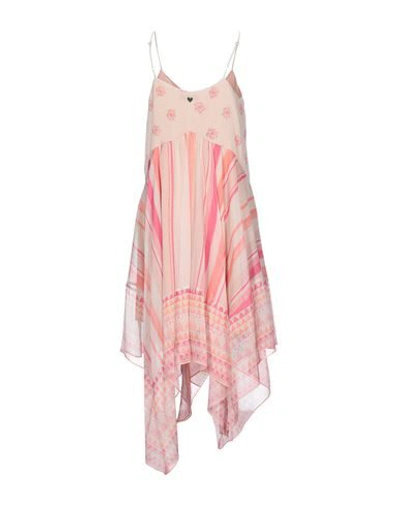 Shop Twinset Woman Midi Dress Light Pink Size 8 Polyester