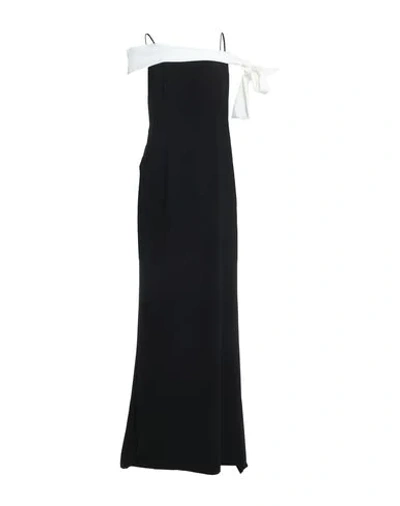 Shop Paule Ka Woman Maxi Dress Black Size 10 Triacetate, Polyester