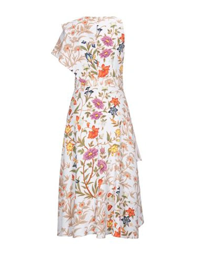 Shop Peter Pilotto 3/4 Length Dresses In White