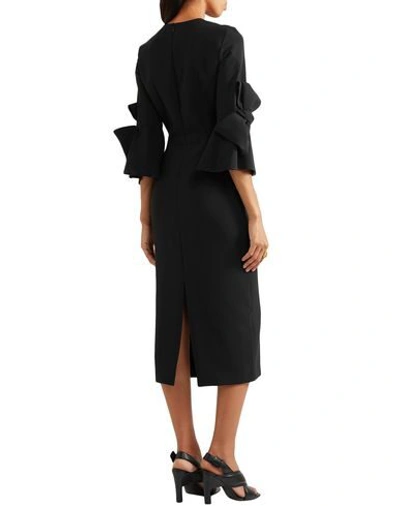 Shop Roksanda 3/4 Length Dresses In Black
