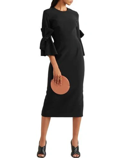 Shop Roksanda 3/4 Length Dresses In Black