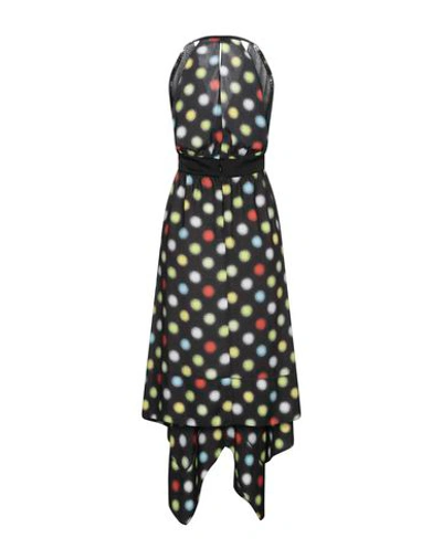 Rabanne Midi Dresses In Black