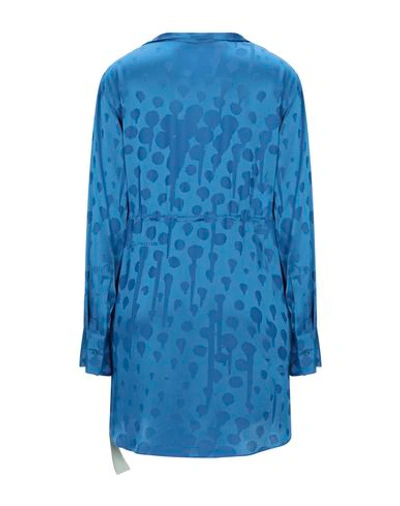 Shop Off-white &trade; Short Dresses In Blue