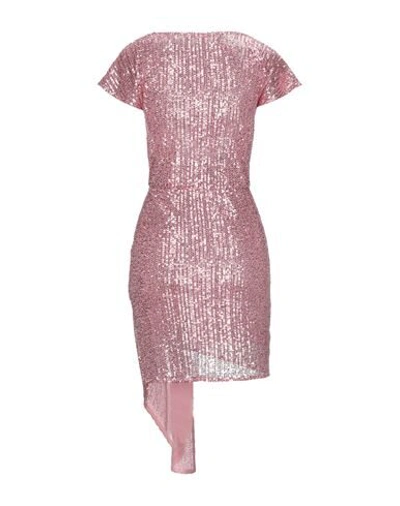 Shop Patrizia Pepe Short Dresses In Pink