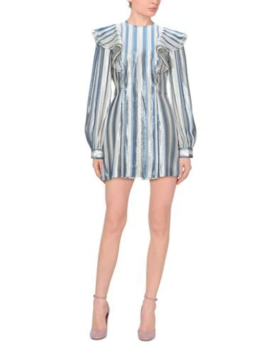 Alberta Ferretti Short Dresses In White