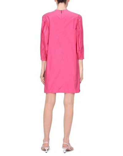 Msgm Short Dresses In Pink