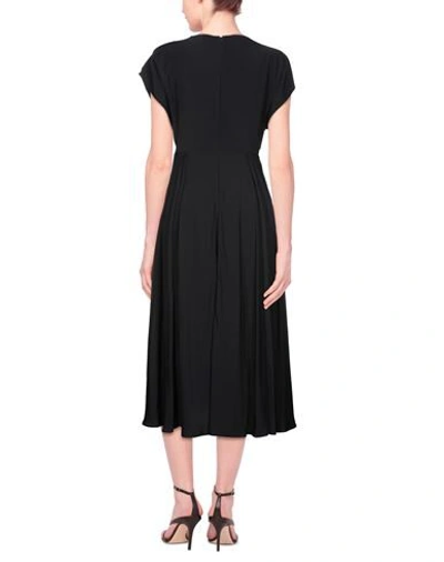 Shop Prada Midi Dresses In Black