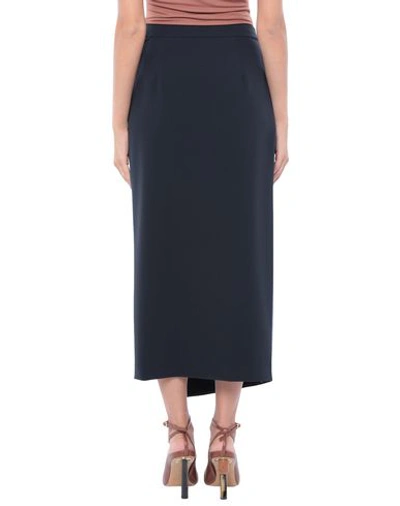 Shop Alexander Wang T Long Skirts In Dark Blue