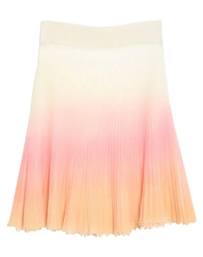 Shop Jacquemus Midi Skirts In Light Pink
