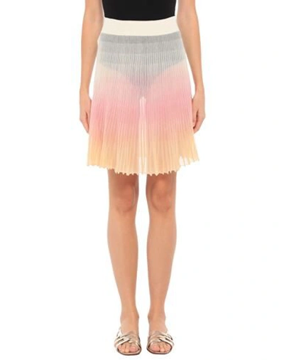 Shop Jacquemus Midi Skirts In Light Pink