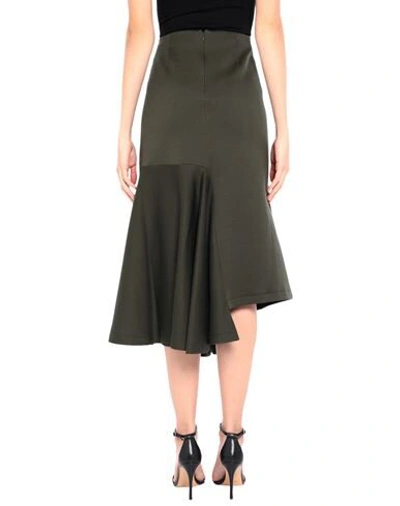 Marni Midi Skirts In Green