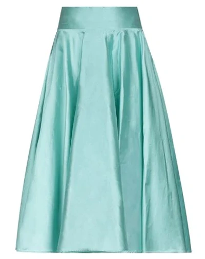 Dolce & Gabbana Midi Skirts In Light Green