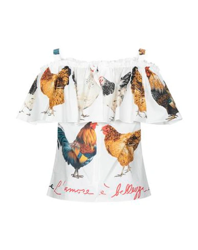 Dolce & Gabbana Blouses In White