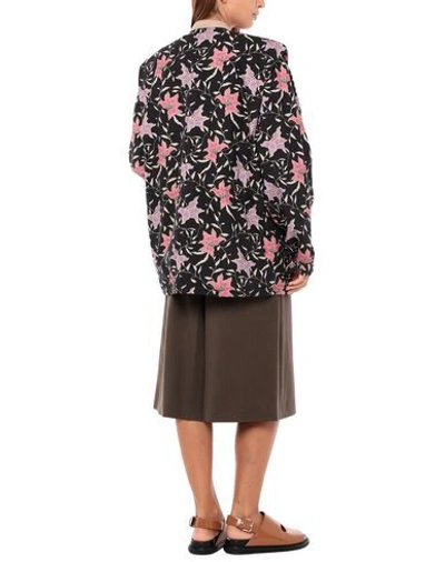 Isabel Marant Galdino Floral-print Cotton Jacket In Black