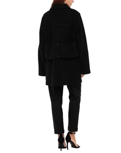 Shop Mcq By Alexander Mcqueen Coats In Black