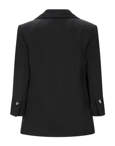 Shop Elisabetta Franchi Woman Blazer Black Size 4 Viscose, Wool