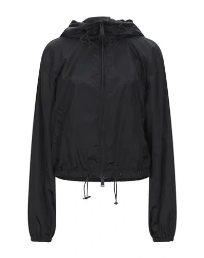 Shop Dsquared2 Woman Jacket Black Size 14 Polyamide