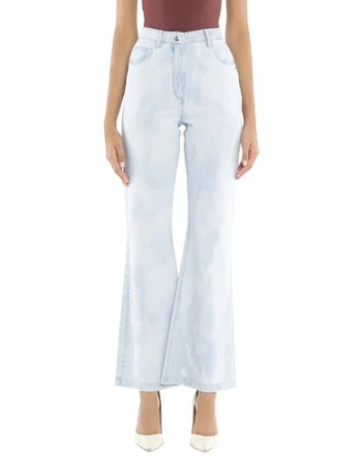 Shop Patrizia Pepe Woman Jeans Blue Size 27 Cotton