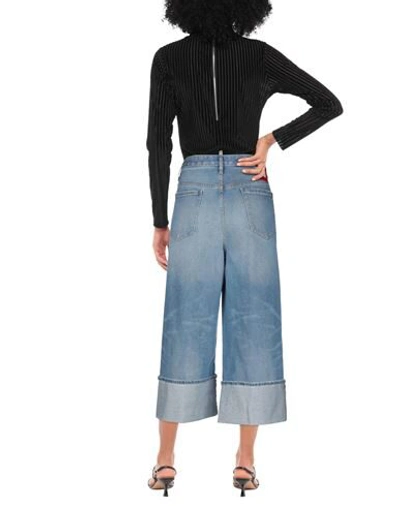 Dsquared2 Denim Cropped In Blue