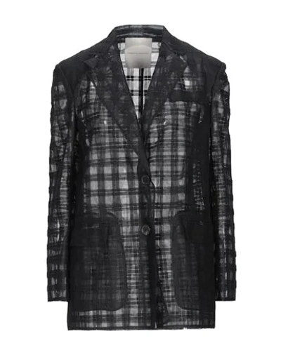 Shop Marco De Vincenzo Suit Jackets In Black