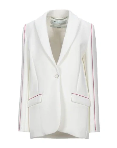 Shop Off-white Sartorial Jacket In White