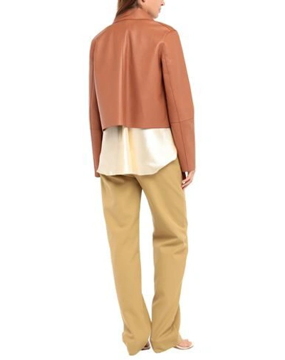 Shop Loewe Sartorial Jacket In Brown