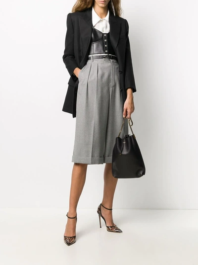 Shop Saint Laurent Small Suzanne Shoulder Bag In Black