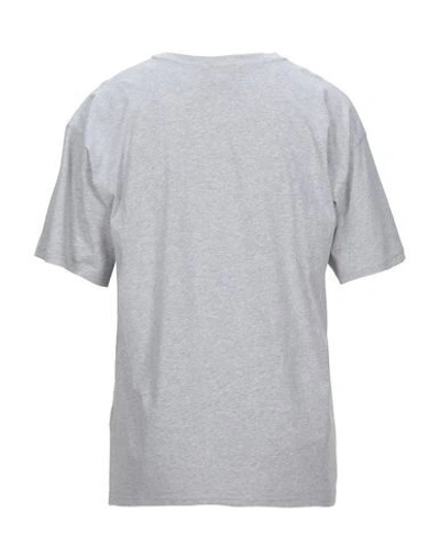 Shop Moschino Man T-shirt Grey Size Xs Cotton