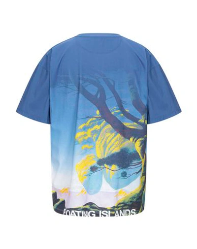Shop Valentino Garavani Man T-shirt Blue Size Xs Cotton