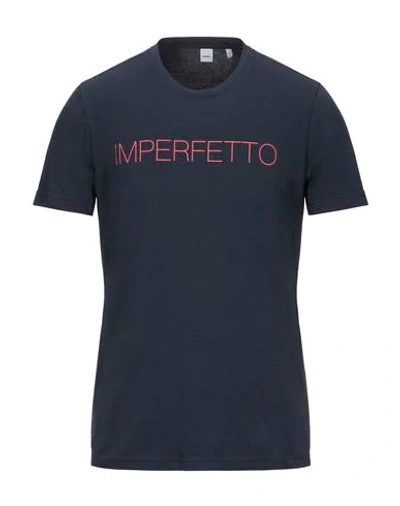 Shop Aspesi Man T-shirt Midnight Blue Size 3xl Cotton