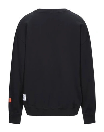 Shop Heron Preston Sweatshirts In Black