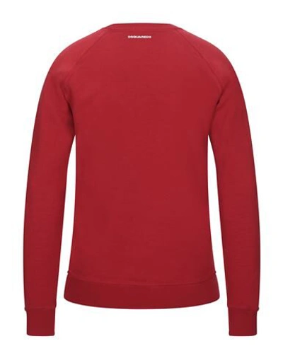Dsquared2 Sweatshirts In Red